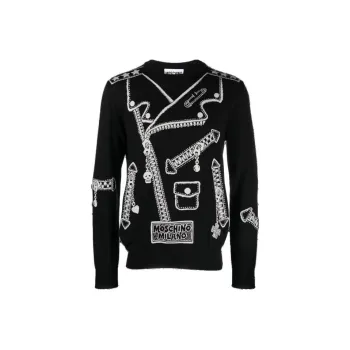 MOSCHINO Sweaters Men Black