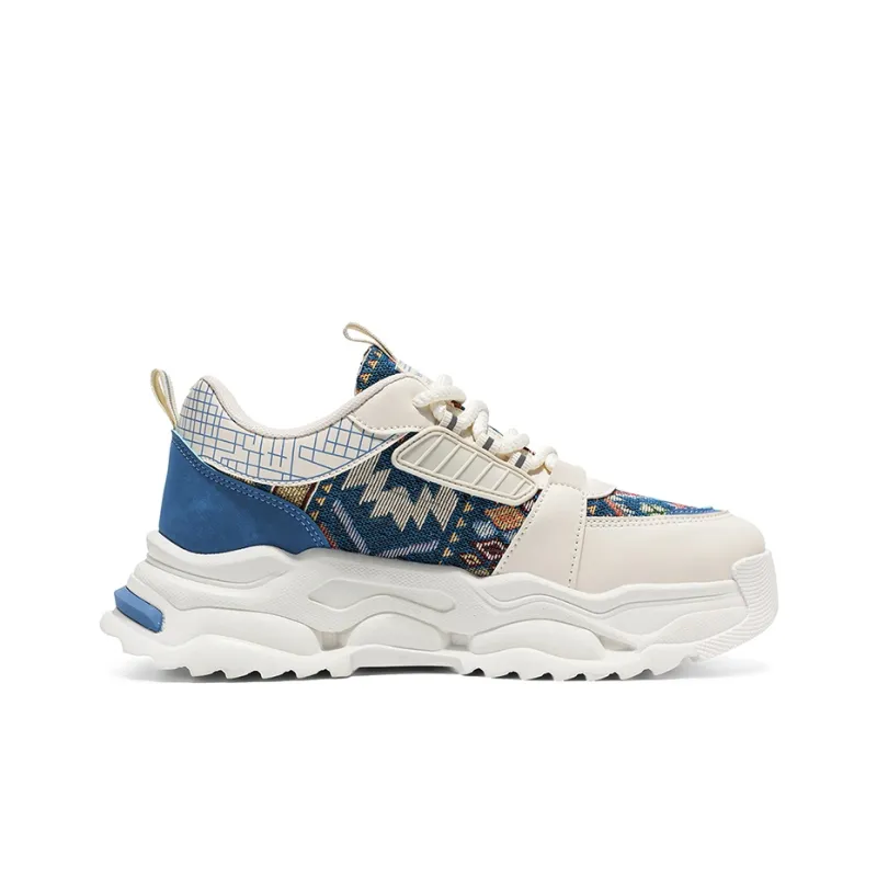 HACKBUTEER Low Top Chunky Sneakers Men's Box Included-4