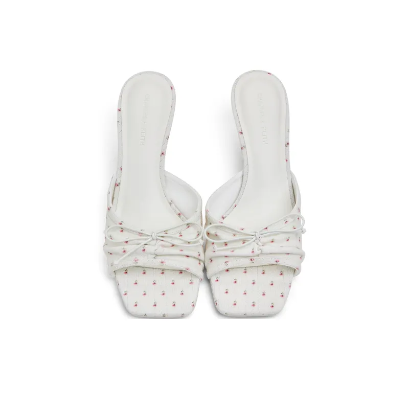 CHARLES&KEITH Composite Sole Slide Slippers 6.1cm Women's-3