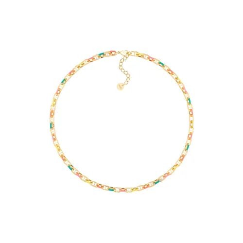 DIOR Metal Necklaces Unisex Multicolor