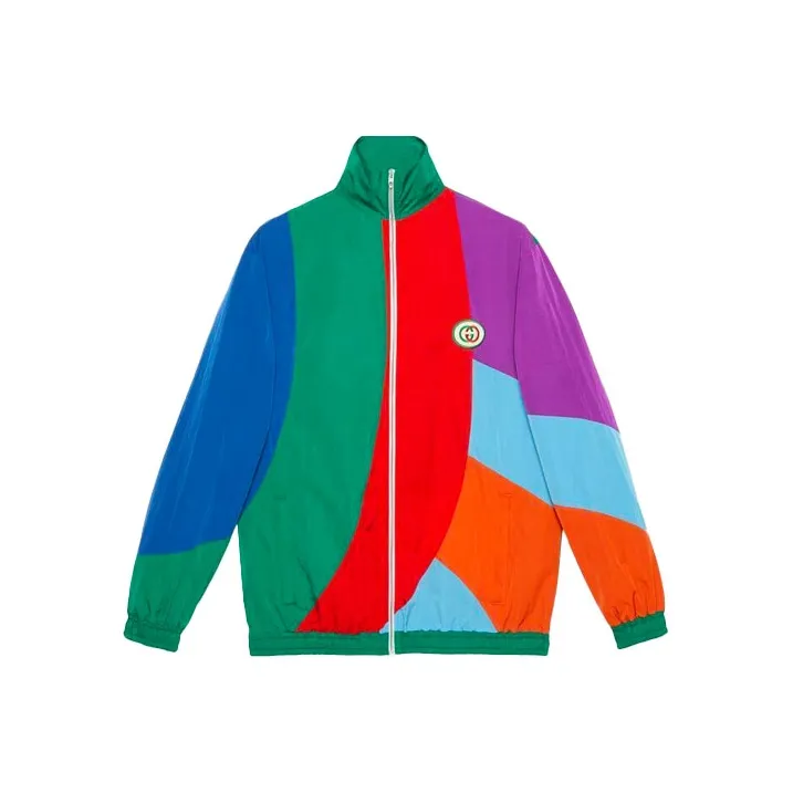 GUCCI Geometric Track Jacket-0