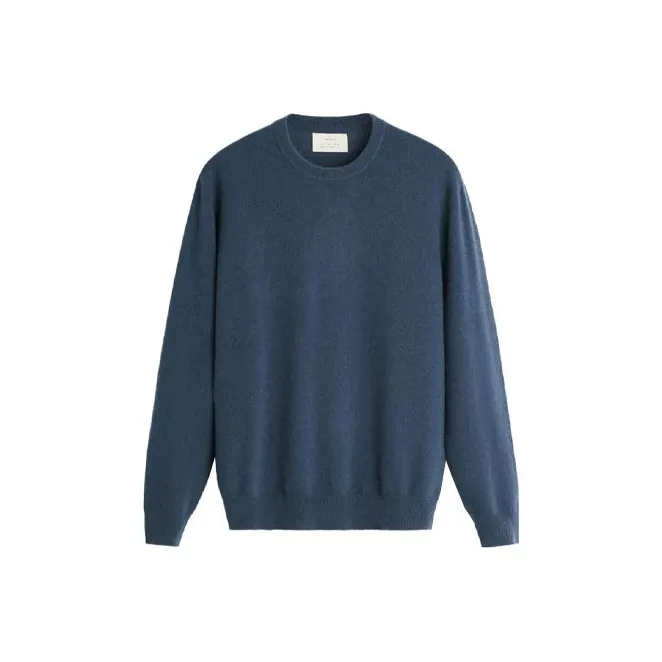 ZARA Cashmere Sweater Men's Blue-0