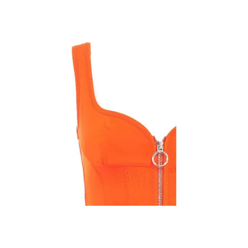 PINKO Tank Tops Women's Orange-4