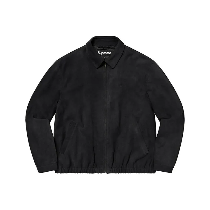 Supreme Suede Harrington Jacket-0