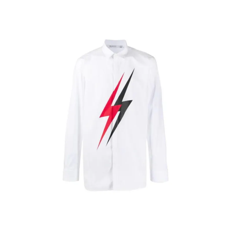 Neil Barrett Shirts Men White-0