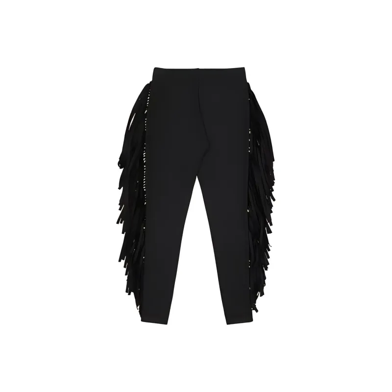 LOVE MOSCHINO Knitted Sweatpants Women's Black-1