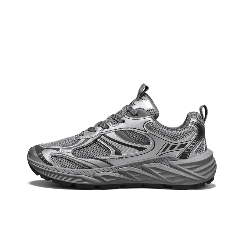 HACKBUTEER Low Top Chunky Sneakers Men's Box Included-1