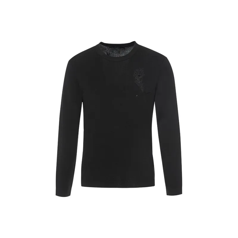DAVID NAMAN Sweaters Men Black-0
