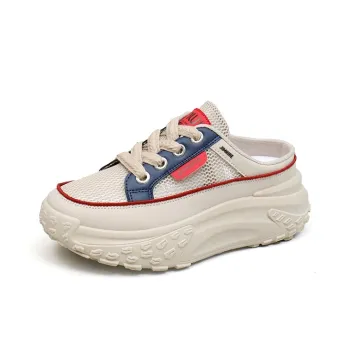 King Jinmai Rubber Sole Closed Toe Slippers Women's