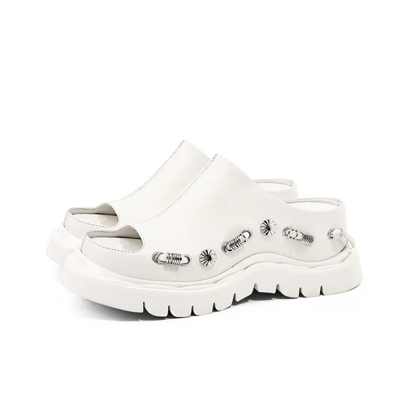 KMD Slide Slippers Women's Black-6
