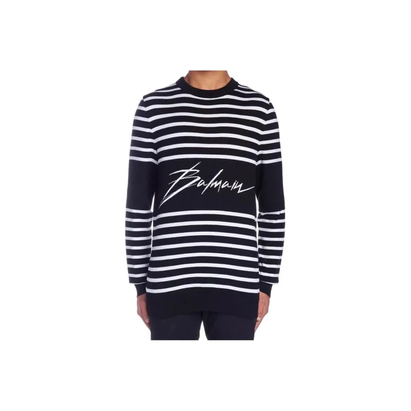 BALMAIN Sweaters Men Blue-0