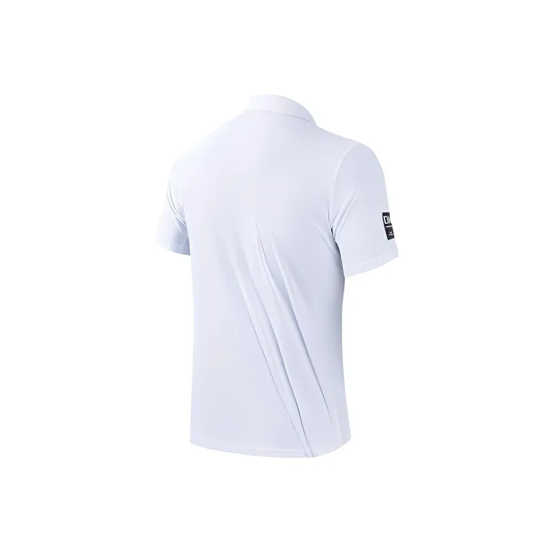 Anta Variety Training Collection Polo Shirt Men's Pure White-1