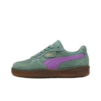 PUMA Anti Slip Wear Resistant Low Top Skateboard Shoes Unisex Green
