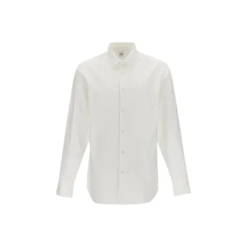 BERLUTI Scritto Alessandro Collared Long Sleeve Shirt