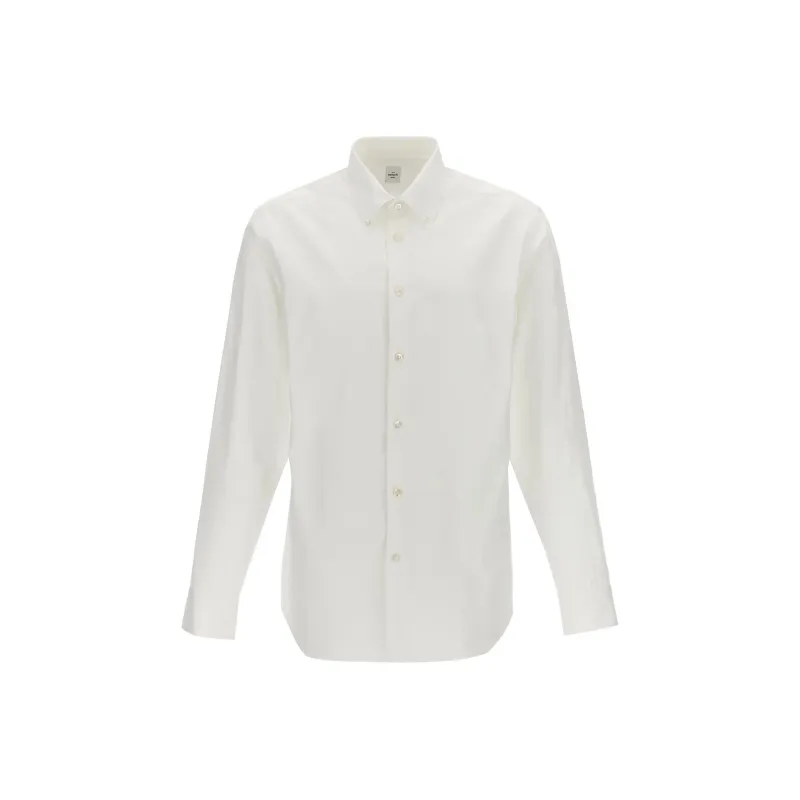BERLUTI Scritto Alessandro Collared Long Sleeve Shirt-0