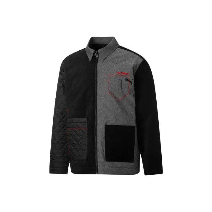 PUMA Jackets Men Black-0
