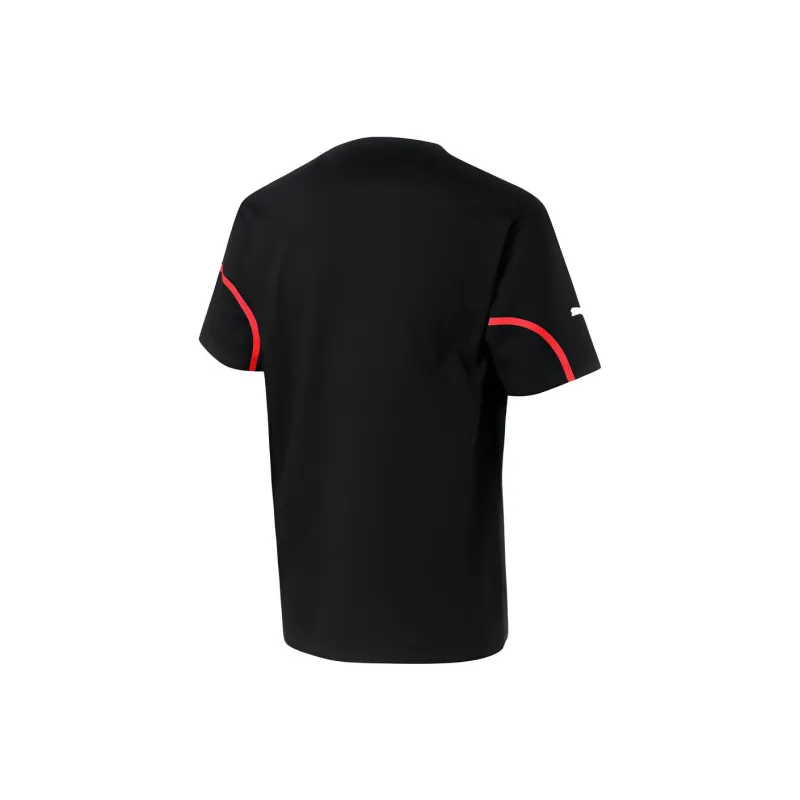 PUMA Drop Shoulder Sleeve T-Shirt Men's Black-1