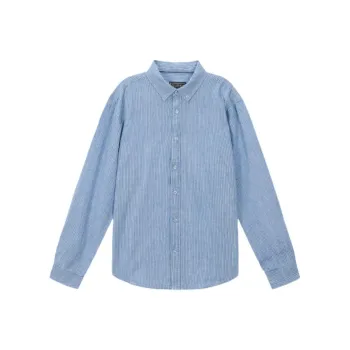 GUESS Shirts Men Light Blue