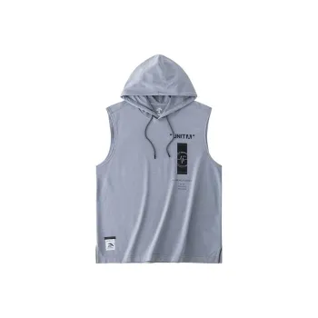 Anta Variety Training Collection Tank Top Men's Downpour Gray