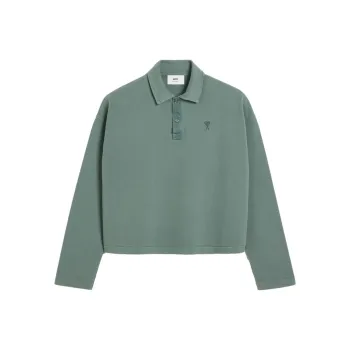 AMIPARIS Ami De Coeur Long sleeved Polo Shirt