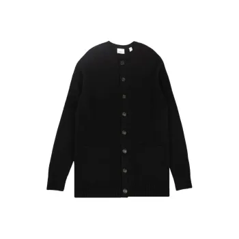 Burberry Cashmere Crew Neck Cardigan