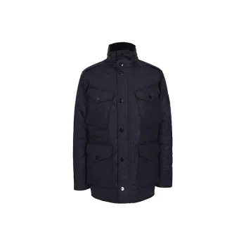 Burberry Jackets Men Navy Blue