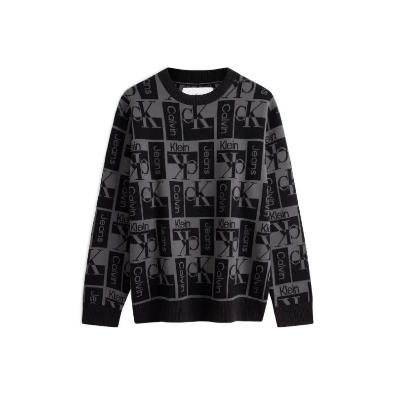 CALVIN KLEIN Knitwear Men's Space Black-0