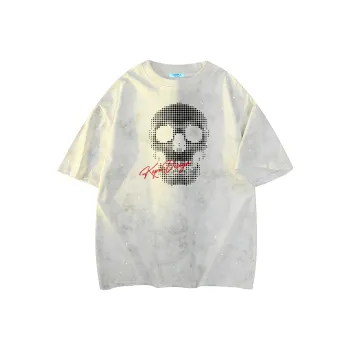 Kepu T Shirt Unisex Tie Dye Black