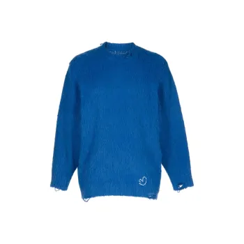 ADER ERROR Textured Distressed Crew neck Jumper