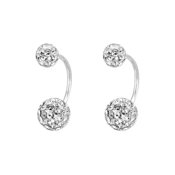 NVBBK Sterling Silver Earrings Women's