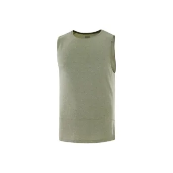 SALOMON CROSS RUN Tank Tops Men's Green