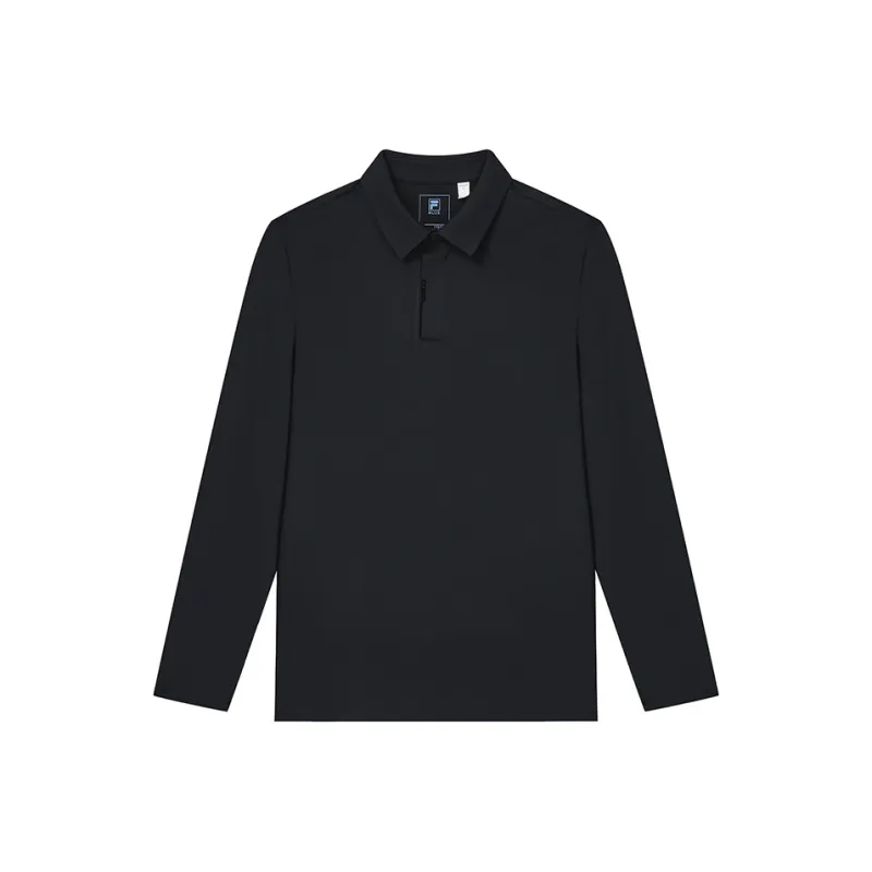 FILA Polo Shirt Men's Jet Black-0
