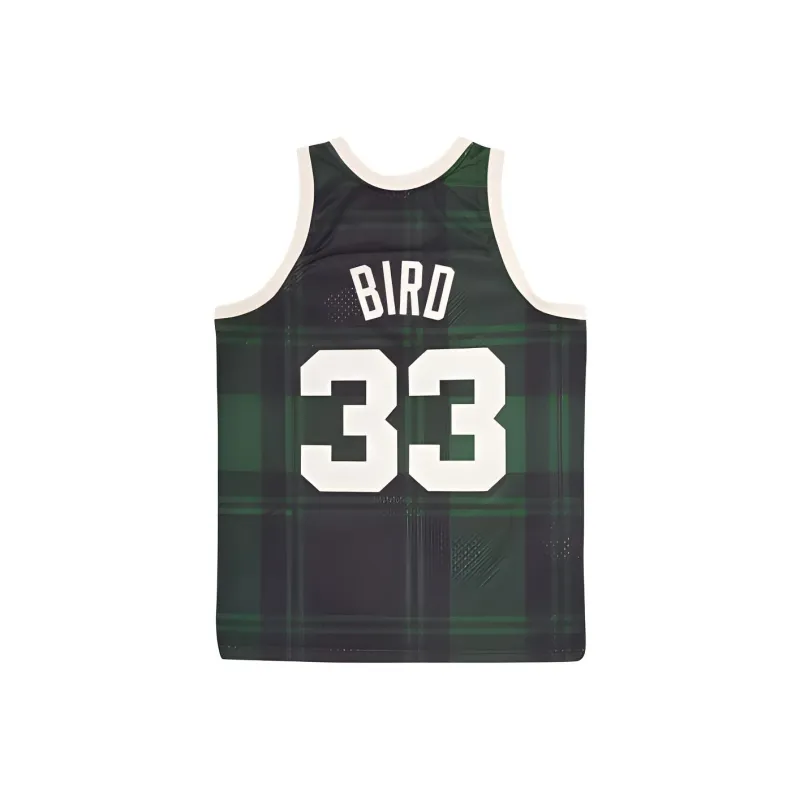 Nba X Mitchell Ness Basketball Jerseys Unisex Black Green-1