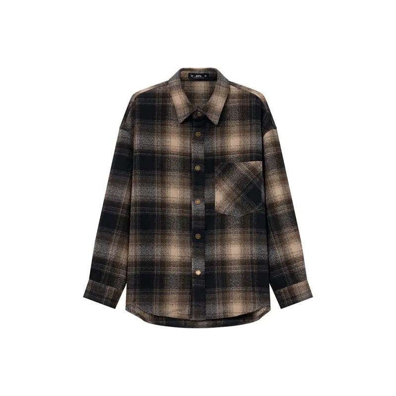 J.D.V Shirts Men Camel-0