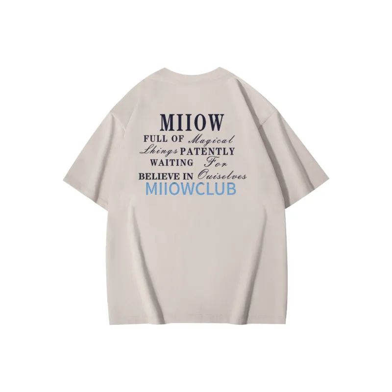 MIIOW Trendy Party Collection Cooling Summer Collection T Shirt Unisex-14