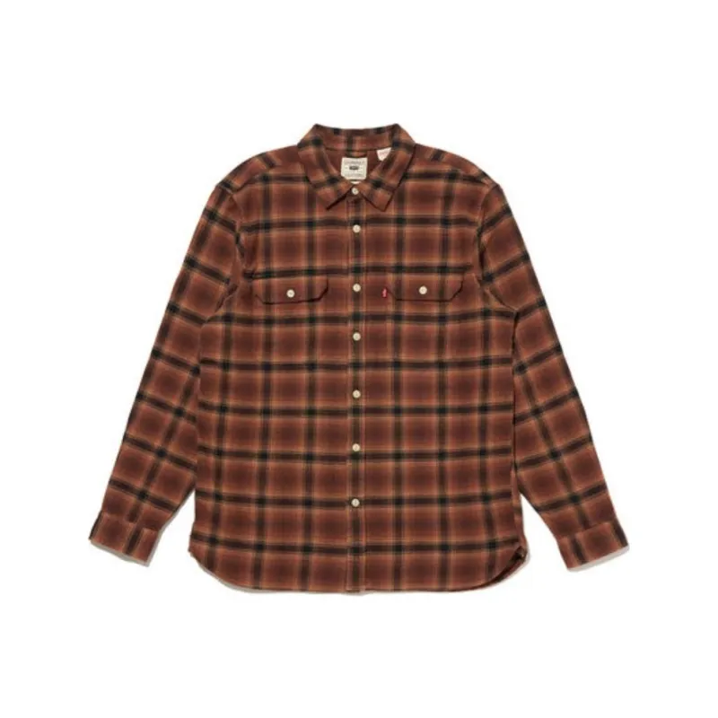 Levis Shirts Men Orange-0
