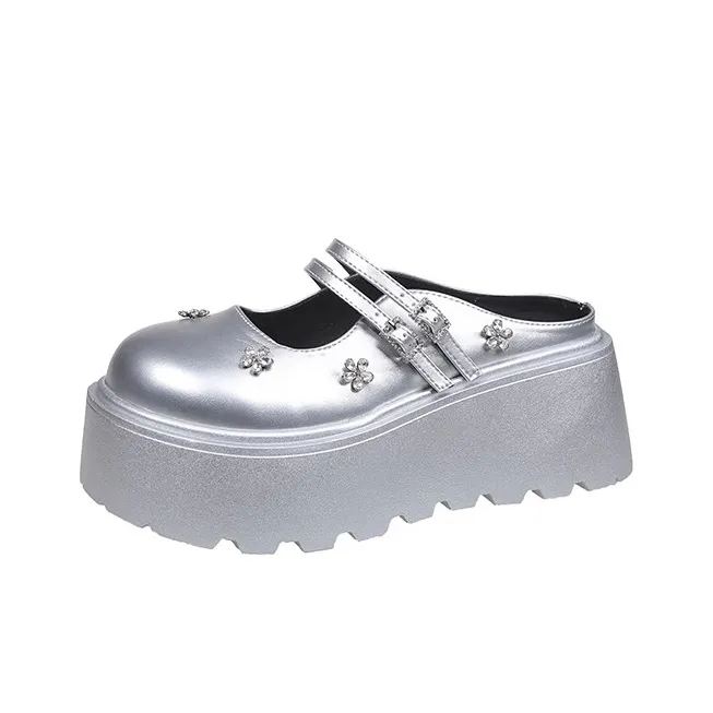 SHUXI Closed Toe Slippers Women's-5