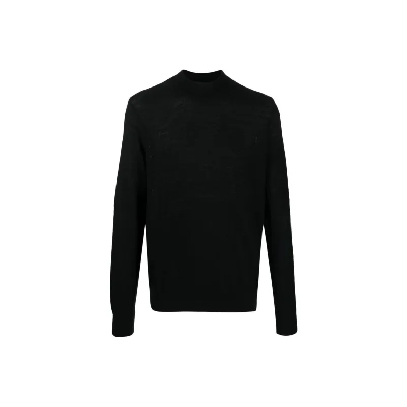PARAJUMPERS Orval Logo-patch Merino Wool Sweatshirt-0