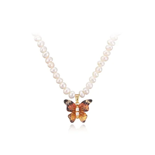 Taste The Color Pearl Necklaces Women's