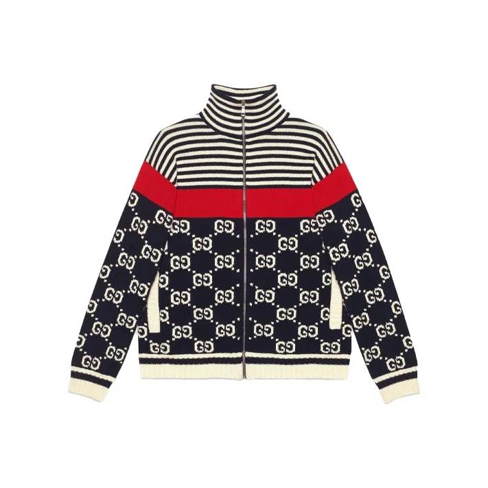 GUCCI Logo Sweater Jacket-0