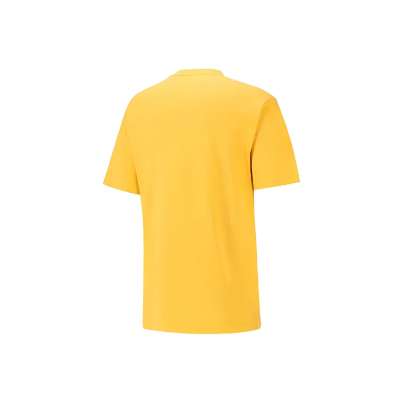 PUMA T Shirt Unisex Mustard Color-1