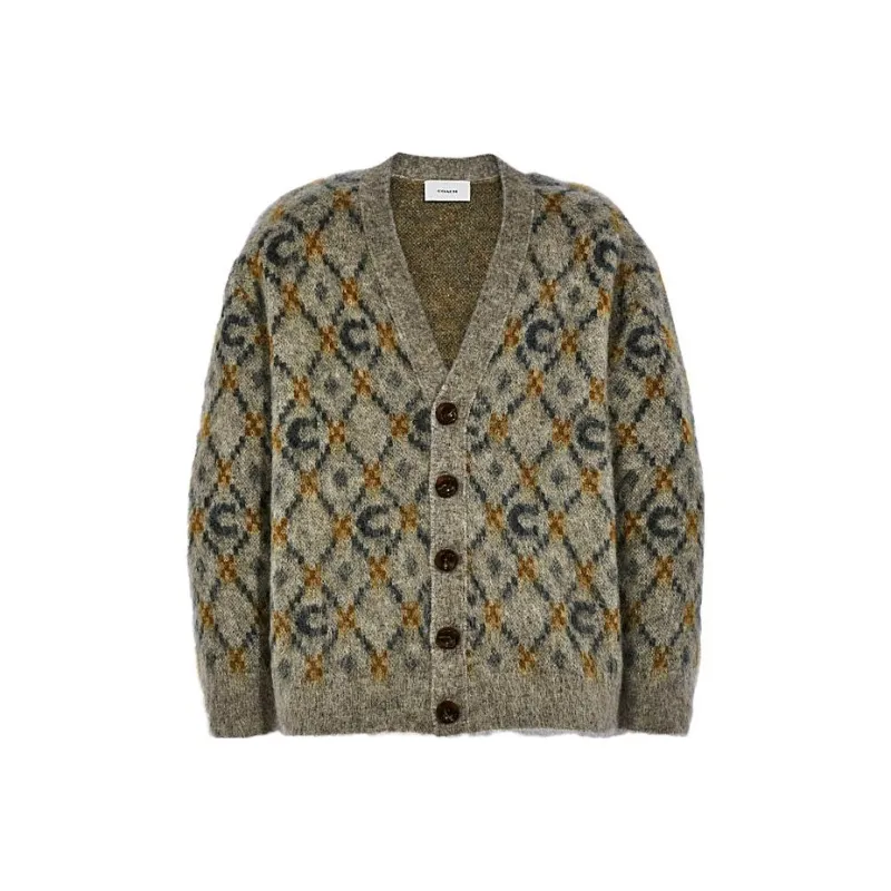 COACH Sweaters Men Camel-0