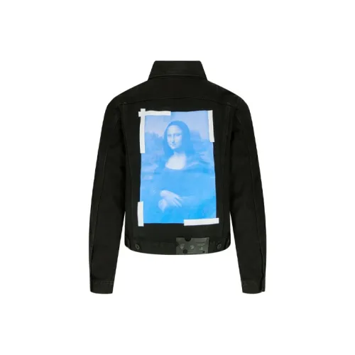 OFF WHITE Mona Lisa Denim Jacket