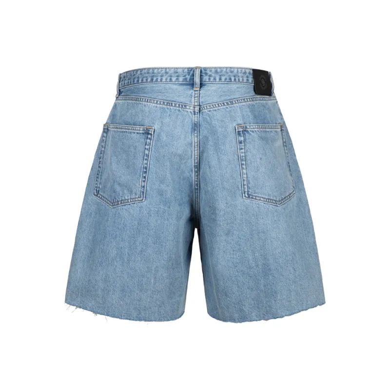 ORANGE DRAGON Denim Shorts Unisex-1