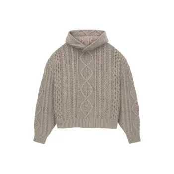 Fear Of God Essentials Cable Knit Hoodie