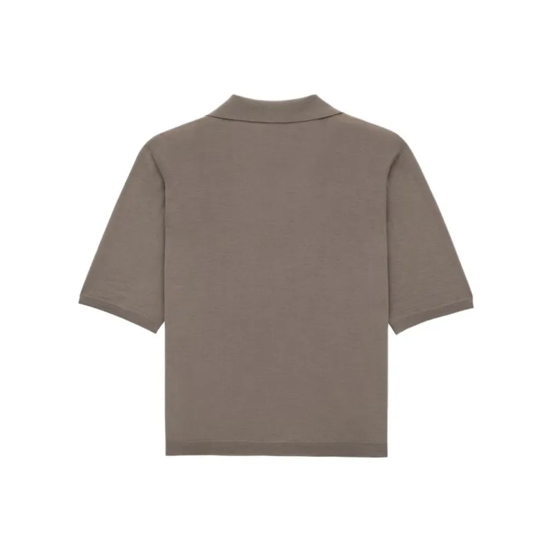 SAINT LAURENT Polo Shirt Men's Brown-1