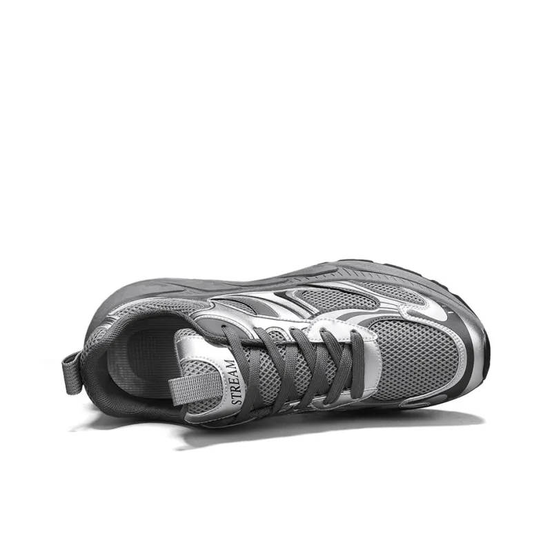 HACKBUTEER Low Top Chunky Sneakers Men's Box Included-5