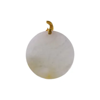 Execute The Blessing Ice Type Jadeite Pendants Unisex