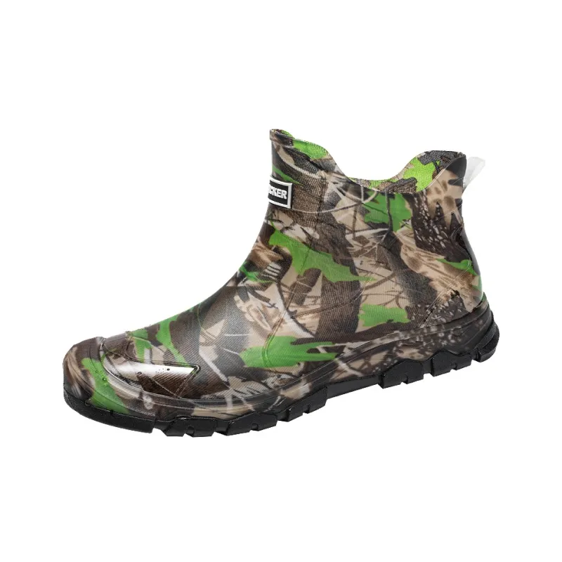 LONGYING Abrasion Resistant Rain Boots Men's Camouflage-1