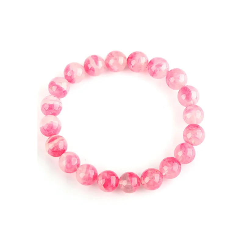 CMLZIUA Natural Rose Quartz Bracelets Women's-0